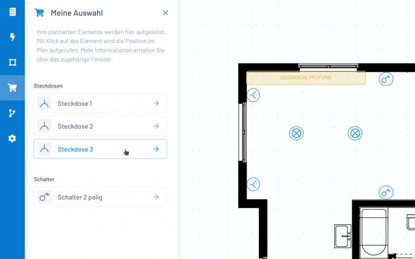 Elektroinstallation online planen